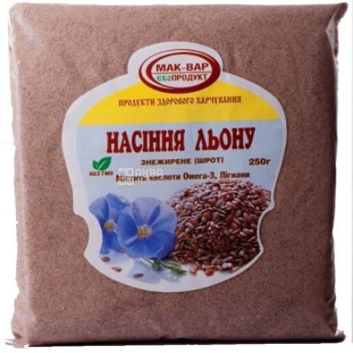 Шрот насіння льону Мак-Вар 200г