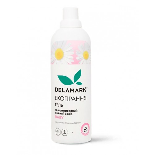 Гель для стирки DeLaMark Baby, 1 л
