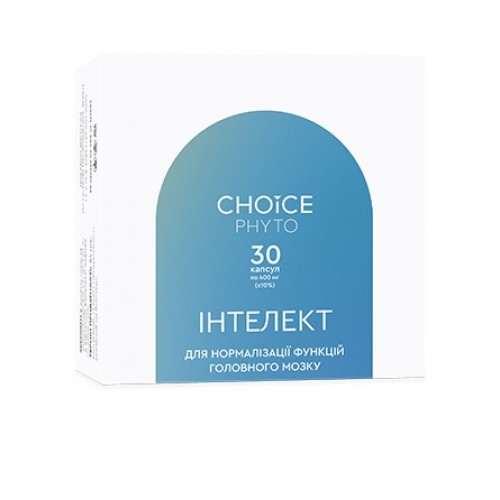 Фітокомплекс Інтелект для головного мозку Choice  30 кап.