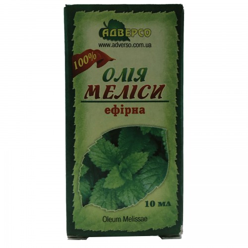 Масло эфирное Мелиссы,  Адверсо 10мл