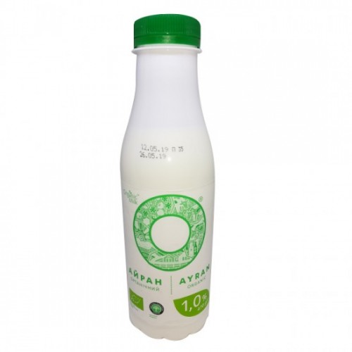 Напиток кисломолочный Айран 1,0% OrganicMilk 470г
