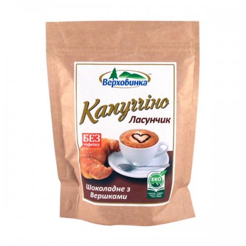 Капучино шоколадное со сливками Ласунчик Верховинка 150г