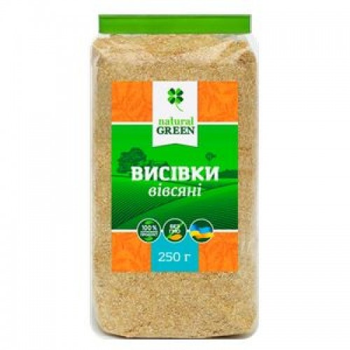 Висівки вівсяні Natural Green 250г