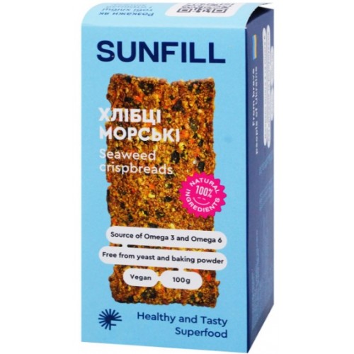 Хлебцы морские Sunfill 100г