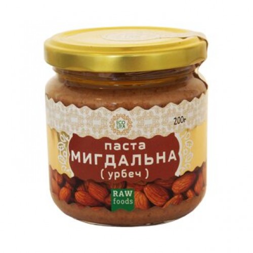 Паста миндальная (урбеч)  Еколія 200г