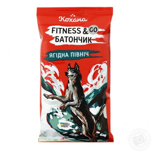 Fitness&Go Батончик Ягодный Север Кохана 40г