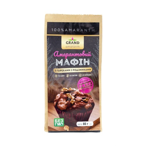 Мафин (кекс) амарантовый Grand Amaranth 80г