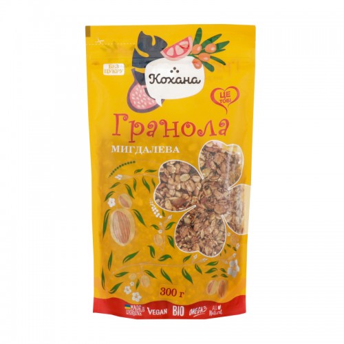 Гранола Миндальная Кохана 300гр