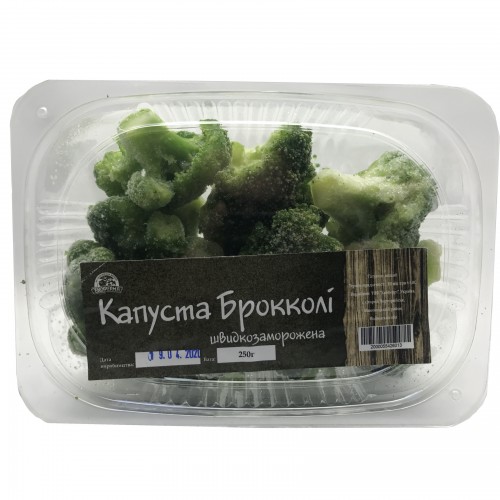 Капуста брокколи быстрозамороженная Екоферма 250г