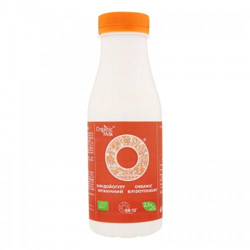 Бифидойогурт органический питьевой  2,5% OrganicMilk 300г