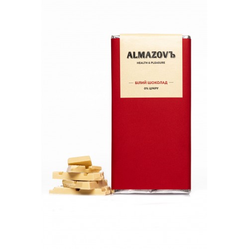 Шоколад белый Almazovъ 80г