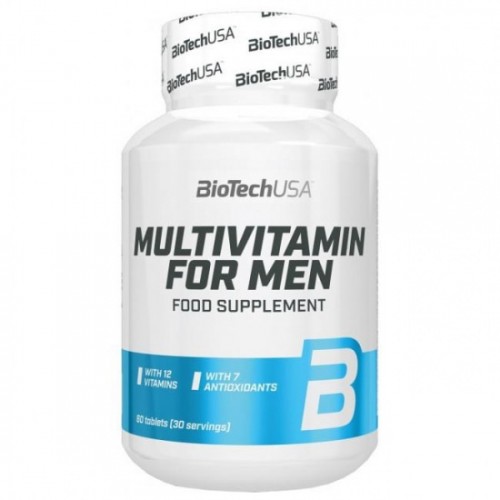 Комплекс мультивітамінний для чоловіків Multivitamin for men BioTechUSA 60табл.