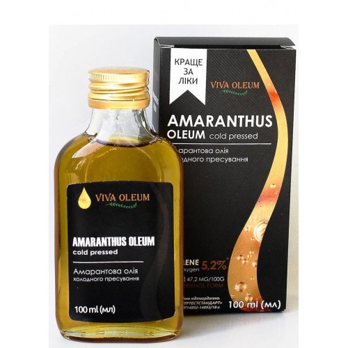 Масло амарантовое Healthy Generation 100мл