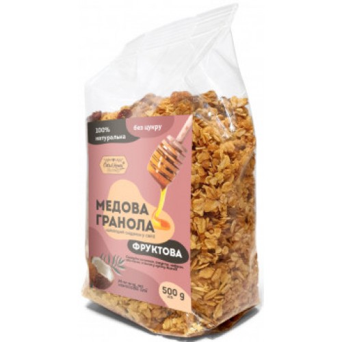 Гранола медовая Фруктовая  Oats&Honey 500г