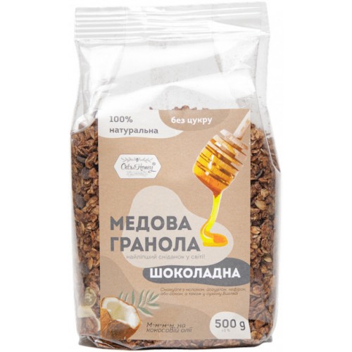 Гранола медовая Шоколадная Oats&Honey 500г