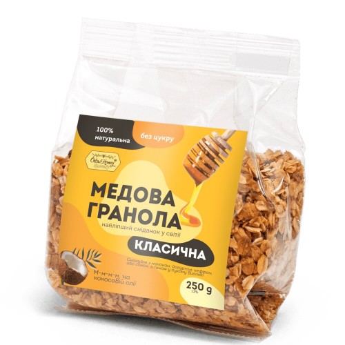 Гранола медовая Классическая  Oats&Honey 250г