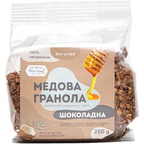 Гранола медовая Шоколадная Oats&Honey 250г