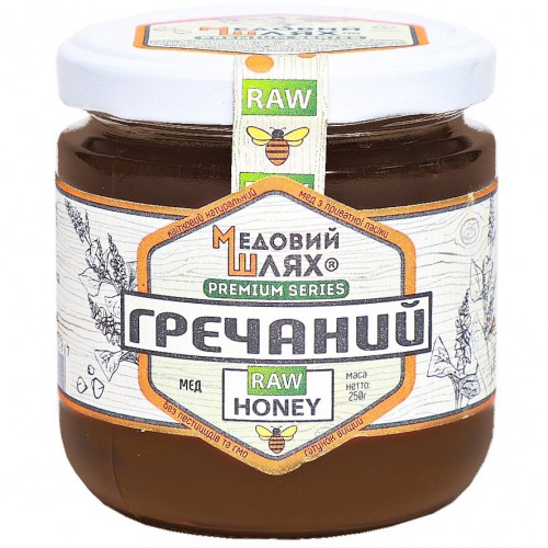Мед гречишный Медовий Шлях 250г