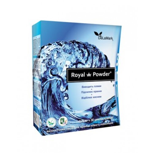 Кислородный отбеливатель Royal Powder 3в1 DeLaMark 750г