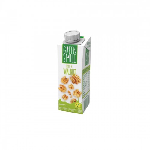Напиток ультрапастеризованный рисово-ореховый 2,0% Green Smile 250г