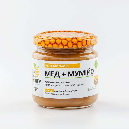 Мед с мумие 200 мл Health Honey