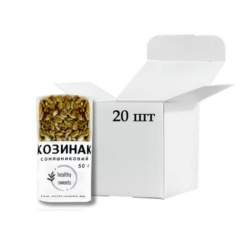 Козинаки подсолнечниковые на меду Healthy Sweets 50г  Бокс 20шт