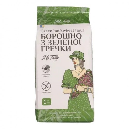 Мука из зеленой гречки Ms.Таlly 1кг