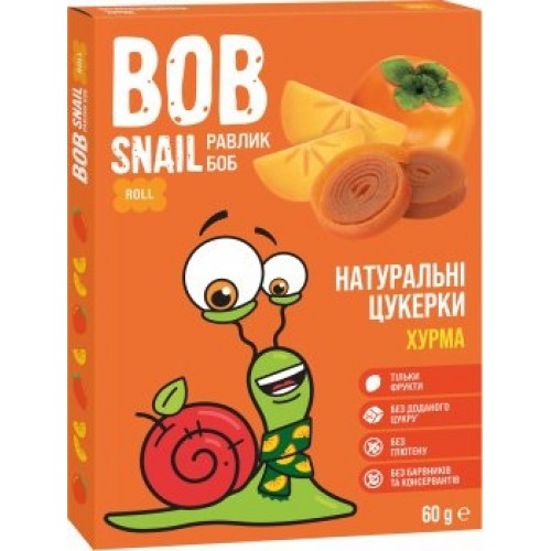 Конфеты натуральные хурма 60г Равлик БОБ