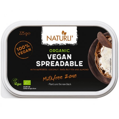Масло веган Naturli органік спред 225г