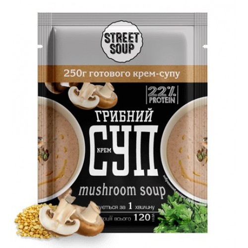 Крем -Суп грибной 40г Street Soup