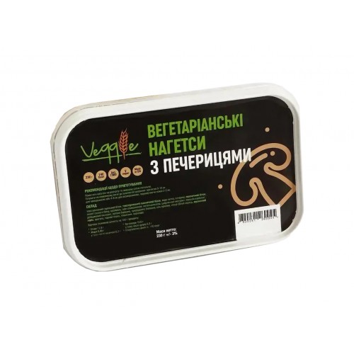 Вегетарианские наггетсы с шампиньонами 230г Vegi Land