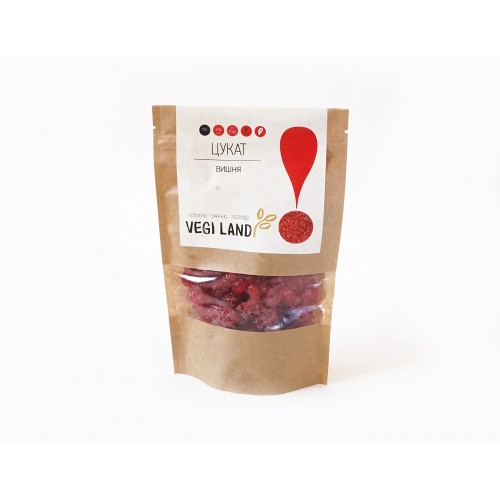 Цукат вишня 150г Vegi Land