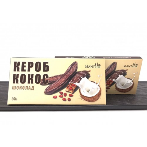 Шоколад с керобом Кокос Manteca 55г Шоколад с керобом Кокос Manteca 55г