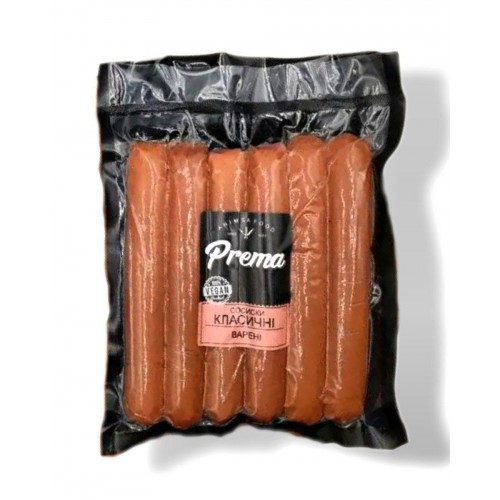 Сосиски класические Веганосы 380г Prema