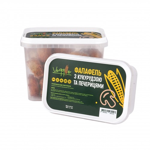 Фалафель с кукурузой и шампиньонами Vegi Land 180г