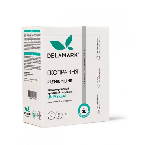 Стиральный порошок DeLaMark Universal с эффектом кондиционера, 1 к