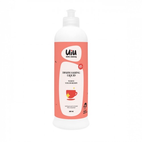 Средство для мытья посуды Белая клубника 0.5 л UIU