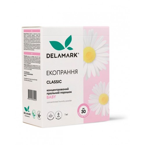 Стиральный порошок DeLaMark Baby, 1 кг