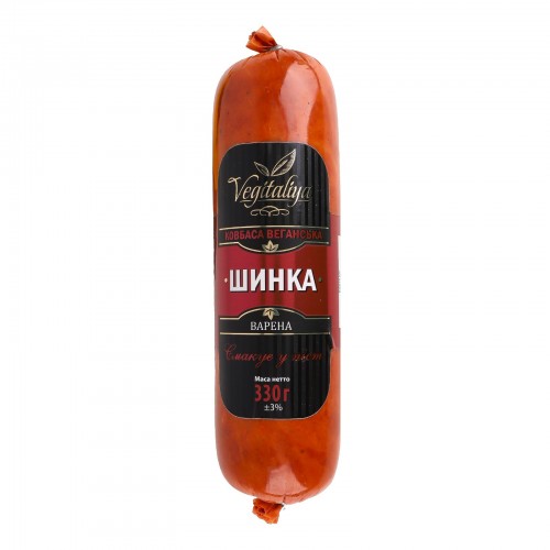 Колбаса веганская Шинка ТМ Vegitaliya 330г