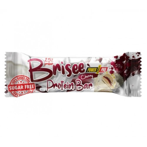Батончик Brisee вишня 55г Power Pro