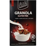 GRANOLA Cherry&Chocolate вишня, семена чиа, темный шоколад без сахара, 300 г.