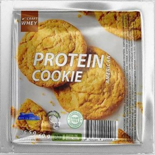 Печенье протеиновое American 60г Craft Whey