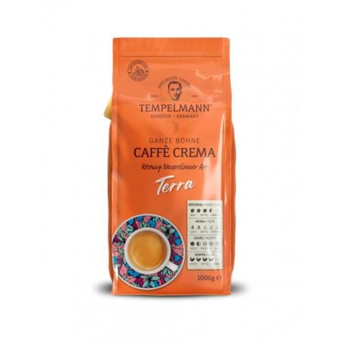 Кофе Terra Caffe Crema  Зерно 1кг  Tempelmann