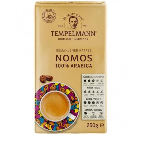 Кофе Nomos Молотый 250г  Tempelmann