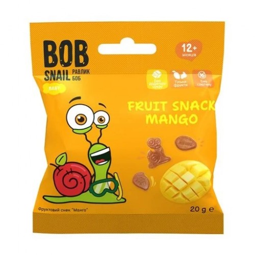 Снек манго 20г Bob Snail