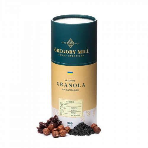 Гранола Имбирное Печенье 500г Gregory Mill