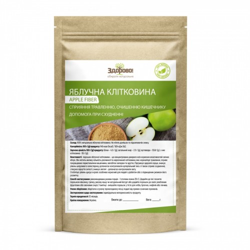 Яблочная клетчатка 250г Здорово