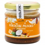 Згущене молоко кокосове з горіхами 180г MANTeca