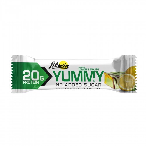 Батончик Yummy Bar Лимон-мохито 55г FitWin