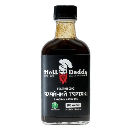 Острый соус Файный Терияки HellDaddy  200 мл